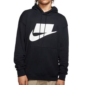 Nike Sportswear Not A Sample Logo Hoodie Mens Black Pullover French‎ Terry Large
